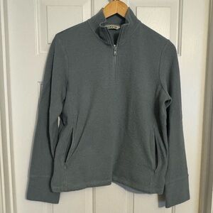 Orvis Ribbed Texture Adult 1/4 Zip Sweatshirt/Sweater‎ Adult Small
